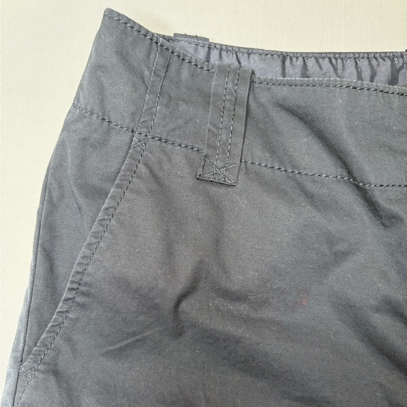 Banana Republic Navy Martin Stretch Wide Leg Cropped Capris. Size 2 - Picture 4 of 9